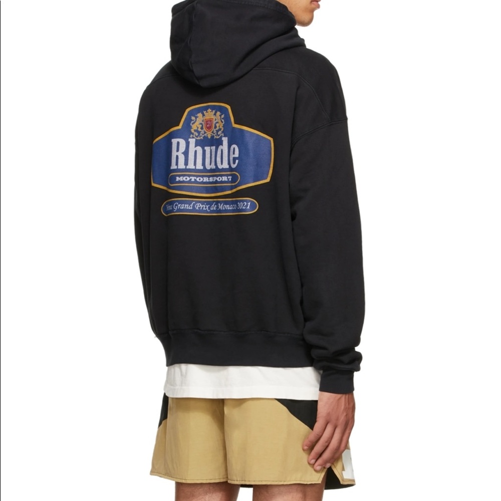Rhude Racing Crest Hoodie